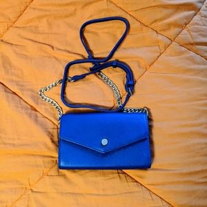 Blue Crossbody Bag
